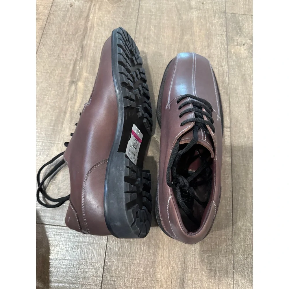 Gordon Rush Leather Dress Shoes Brown‎ Lace Up Comfort Work Office Shoes 11.5M